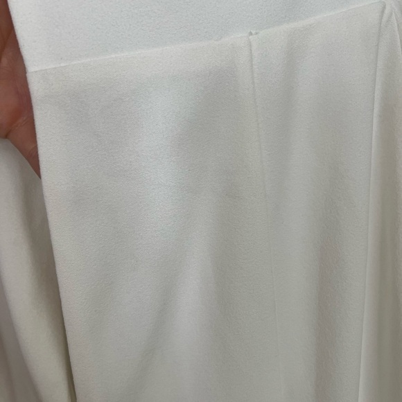 Love Garden Ivory 3D Floral Embroidered Strapless Maxi Dress - Picture 5 of 13